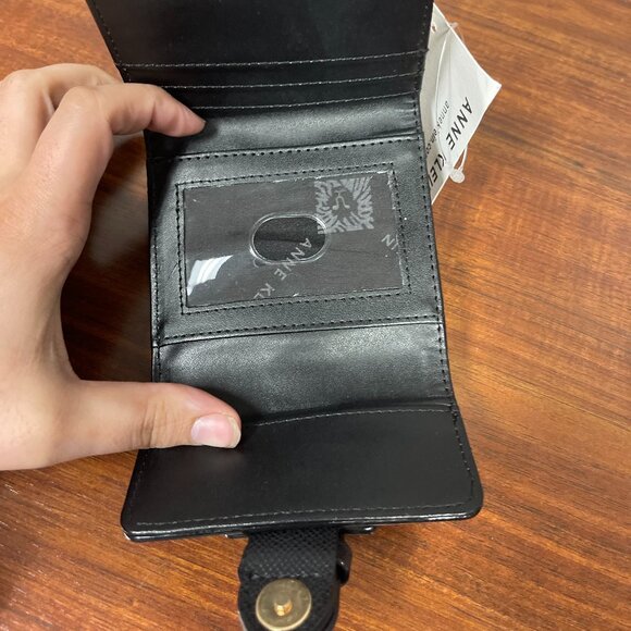 Anne Klein Trifold Wallet Black - Picture 2 of 2